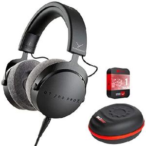 beyerdynamic 729906 DT 700 PRO X Closed-Back Studio Headphones for Recording ＆ Monitoring Bundle with 1 YR CPS Enhanced Protection Pack and Deco Gear