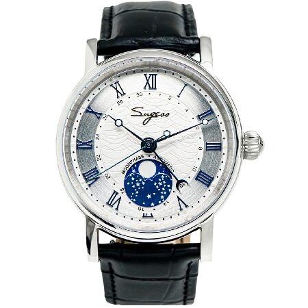 Sugess SU2108SZ Genuine MoonPhase Master Exhibitio...