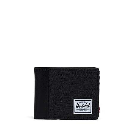 Herschel Hank II RFID, ブラッククロスハッチ/ブラック。, One Size,...