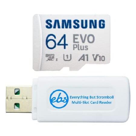 Samsung 64GB Micro SDXC EVO+ Plus メモリーカード Samsung ...