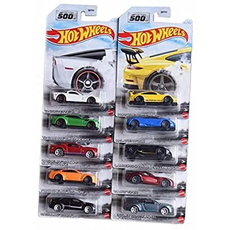 特別価格Hot Wheels Factory 500 Complete Set of 10, Cad...