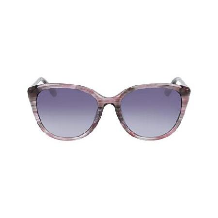 ANNE KLEIN Women&apos;s AK7069 Cat Eye Sunglasses, Plum...