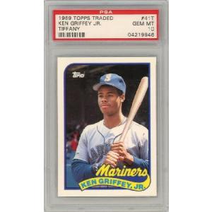 Ken Griffey Jr. 1989 Topps Traded ティファニーベースボールルーキーカード #41T PSA 10 ジェムミント｜pyonkichishouten