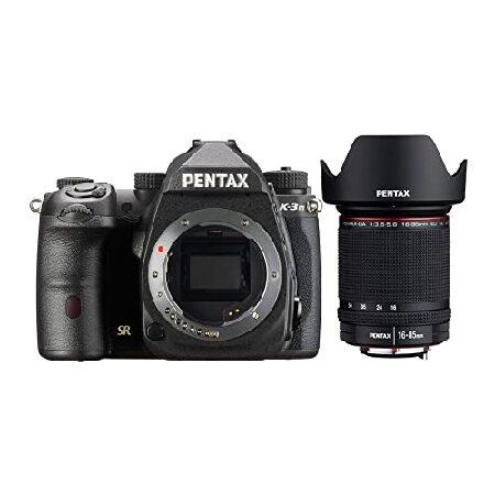 Pentax K-3 Mark III Camera Body (Black) with DA 16...