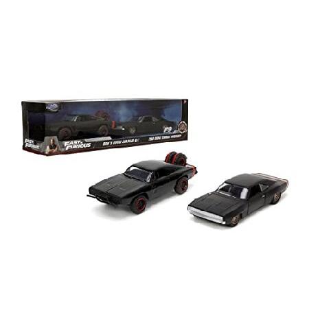 Fast ＆ Furious 1:32 Dom&apos;s Dodge Charger ＆ 1968 Dod...