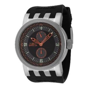 Invicta Men's DNA 46mm Silicone Quartz Watch, Black (Model: 44226)｜pyonkichishouten