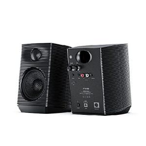 FiiO SP3 Powered HiFi Active Desktop Speakers - 80W Stereo Computer Speakers and Home Music Sound System with AUX Audio/RCA, 2-Way (Black)｜pyonkichishouten