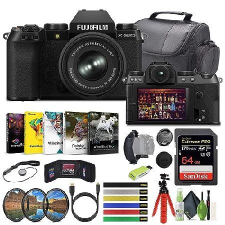 FUJIFILM X-S20 Mirrorless Camera With 15-45mm Lens...