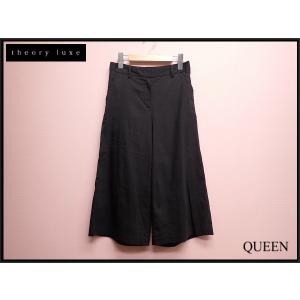 theory luxe（セオリーリュクス） 高級ウール ワイドパンツ SEYMOUR