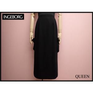 INGEBORG 左右リボンデザイン スカート△インゲボルグ/23*9*3-14｜q-eshop