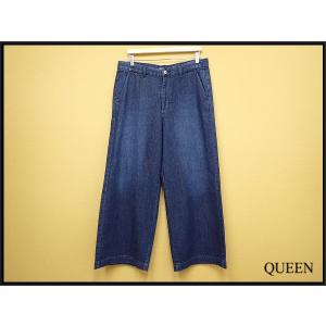 Studio Clip デニムワイドパンツ・3L△スタジオクリップ/大きいサイズ/レディース/25長4-2