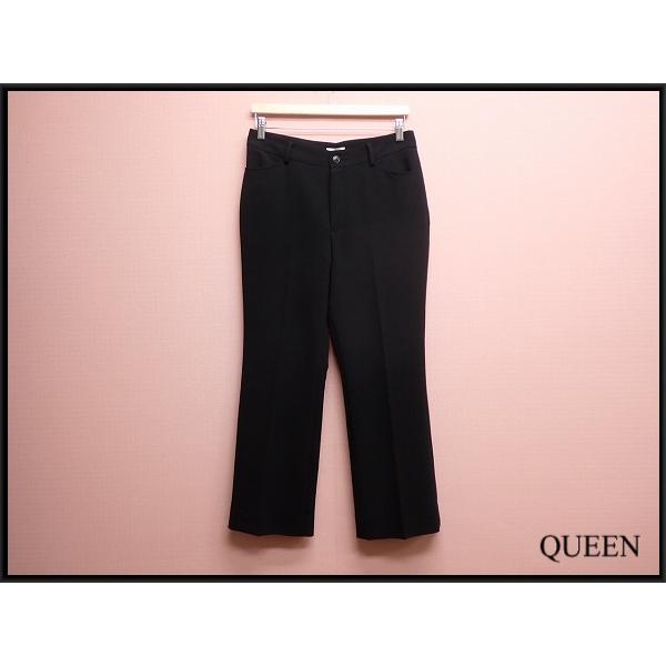 B-Three ストレッチパンツ・38△ビースリー/スラックス/大きいサイズ/黒/レディース/26弥...