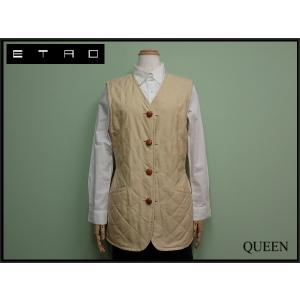 ETRO リバーシブル ダウンベスト・M□エトロ/無地 総柄/@B1/22*1*5-4