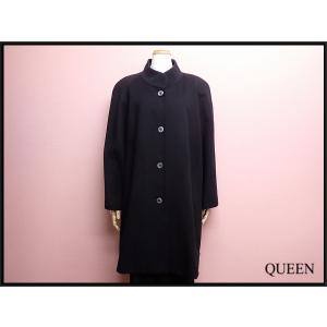 Rossa●インポートロッサ●黒ロングコート●ベルベット×レース●42●美品 Rossa○インポートロッサ○黒ロングコート○ベルベット×レース○42○美