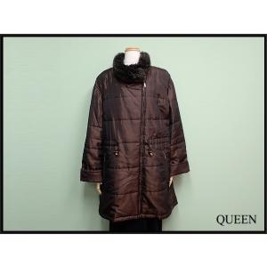 Leilian（レリアン） #wnc コート 15+ 茶系 カシミヤ 大きいサイズ