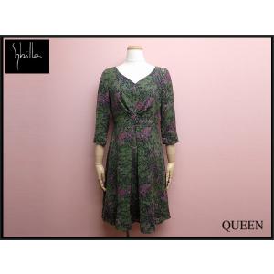 Sybilla（シビラ） ウールワンピース・L□シビラ/刺繍生地/黒