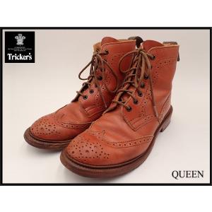 Tricker's（トリッカーズ） 5180 カントリーブーツ ウイングチップ 7