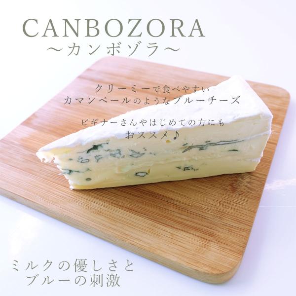 カンボゾラ 150g ナチュラルチーズ 白カビチーズ ブルーチーズ ブルー ハイブリッド 入門 食べ...