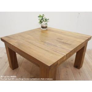 アジアン家具　チーク材円卓　ラウンドテーブル　ちゃぶ台　希少　美品　アンティーク 楽天市場】オールドチーク無垢材 ラウンドテーブル60cmR 円卓 アジアン