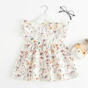 花柄　かわいいベビーワンピース　韓国風　可愛い　女の子　ベビー　子供服