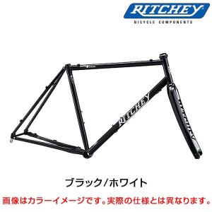 リッチー SWISS CROSS DISC （スイスクロスディスク）フレームセット ブラック / ホワイト RITCHEY｜qbei