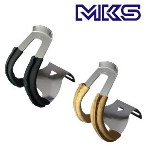 MKS PROMENADE Ezy 三ヶ島ペダル ハーフクリップ 三ヶ島ペダル(MKS) ハーフクリップ (皮付) ブラック 自転車
