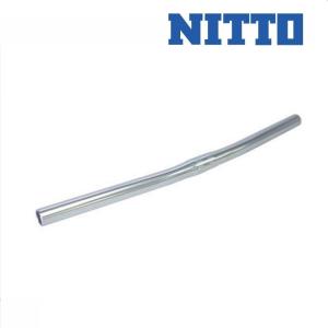 NITTO 日東 B2525AA ハンドルバー580mm 25.4 シルバー 自転車