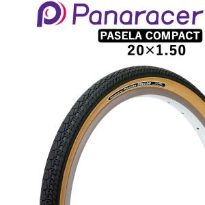 パナレーサー PASELA COMPACT （パセラ コンパクト） 20×1.50サイド強化仕様 8H205-PA-A Panaracer｜qbei