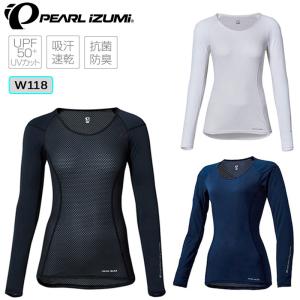 パールイズミ クールフィットドライUVロングスリーブ W118 PEARL IZUMI