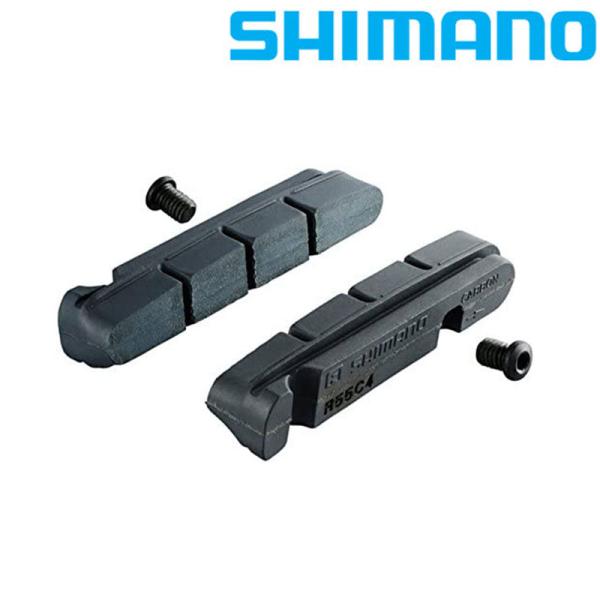シマノ カートリッジタイプブレーキシュー用シューパッド R55C4 カーボンリム用 (50ペア入) ...