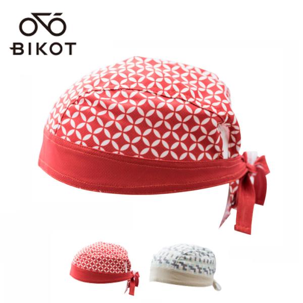 ビコット　バンダナ 吸汗 速乾 日除け  サイクルウエア 帽子 男女兼用 シンプル おしゃれな和柄 ...