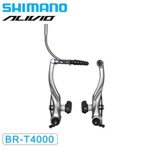 シマノ BR-T4000 フロント用V-BRAKE キャリパー トレッキング用 S65T ブレーキシュー 付属/リードパイプ角度90° SHIMANO｜qbei