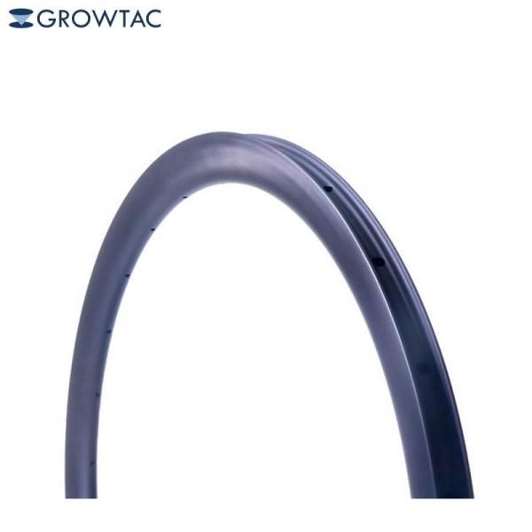 グロータック EQUALカーボンリム ディスク700C フックレス/チューブレスレディ 幅25mm ...