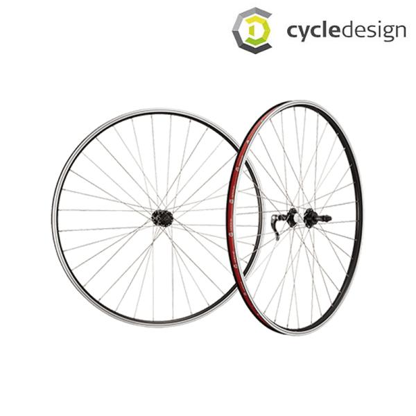 サイクルデザイン REARWHEEL（リア ロード用ホイール） 700Cリムブレーキ 10Sカセット...