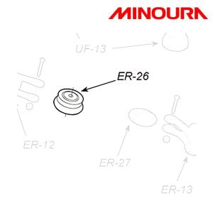 ミノウラ ER-26 ER26 ドライブローラー単体 RDA2429用 MINOURA