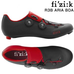 フィジーク R3B ARIA （R3B アリア） BOA （ブラック/レッド） SPD-SLビンディングシューズ fizi:k送料無料｜qbei