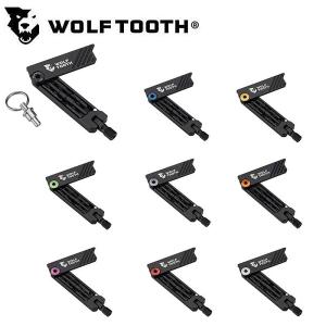 ウルフトゥース 6-Bit Hex Wrench Multi-Tool with Keyring（6ビットヘックスレンチマルチツールキーリング付き） Wolftooth｜qbei