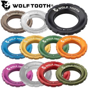 ウルフトゥース Centerlock Rotor Lockring（センターロックローターロックリング） Wolftooth 一部色サイズ即納 土日祝も出荷｜qbei