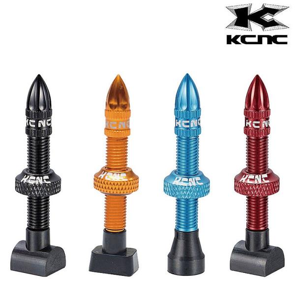 ケーシーエヌシー ALUMINUM TUBELESS VALVE （アルミチューブレスバルブ）バルブ...