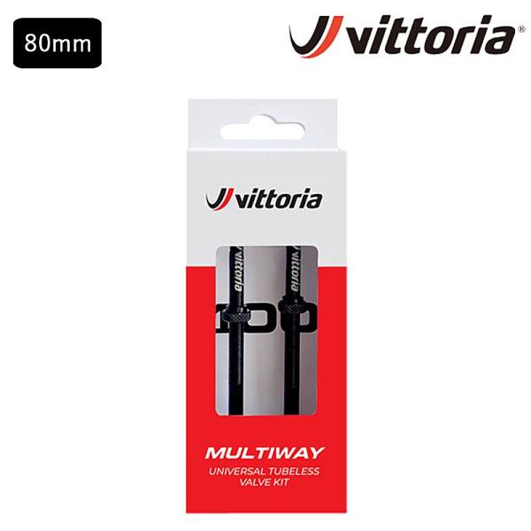 ヴィットリア MULTIWAY TUBELESS VALVE （マルチウェイチューブレスバルブ）80...
