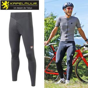 カペルミュール Ladies サイクルビブショーツ グレーロゴ スタンダード