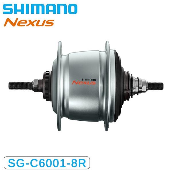 シマノ SG-C6001-8V NEXUS 内装ハブ ローラーブレーキ 8速 軸長：184mm OL...