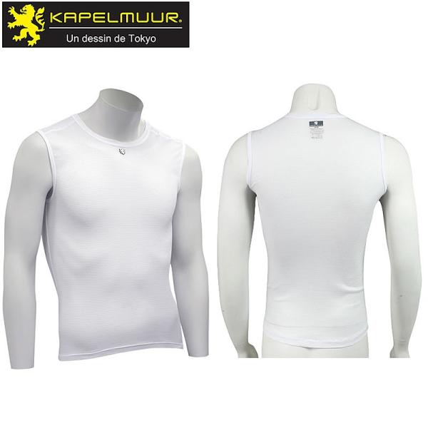 カペルミュール ノースリーブ メッシュアンダーウエア PP100 ホワイト kpuw017 KAPE...