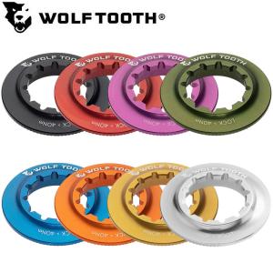 ウルフトゥース CENTERLOCK ROTOR LOCKRING-INTERNAL SPLINE （センターロックローターロックリングインターナルスプライン） Wolftooth｜qbei