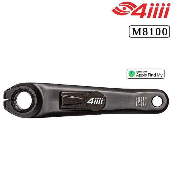 フォーアイ PRECISION3+（プレシジョン3+）パワーメーターRide Ready 左クランク...