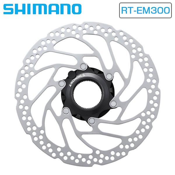 シマノ RT-EM300 180mm センターロック ディスクブレーキローター【内外セレーション】 ...