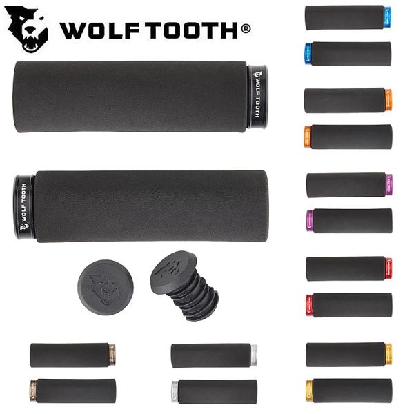 ウルフトゥース FAT PAW LOCK-ON GRIPS （ファットポーロックオングリップ）BLA...