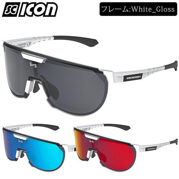 シーコン AEROTAIL （エアロテール）フレームカラー：ホワイトグロス マルチミラーレンズ SC...