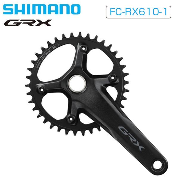 シマノ FC-RX610-1 クランクセット 38T 40T 1×12s GRX SHIMANO送料...