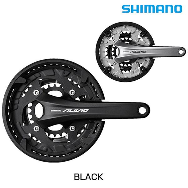 シマノ FC-T4060 48×36×26T 170mm 9S チェーンガード付 BB別売 SHIM...